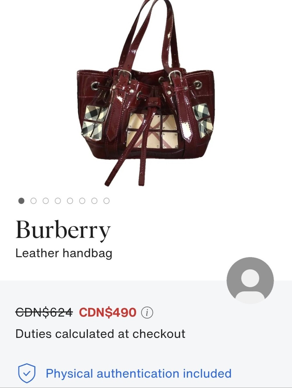 Authentic Burberry Black and Brown Shoulder Bag - Picture 15 of 16